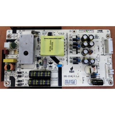 SDL-214C V:1.1, SDL-214C-A, POWER BOARD, SUNNY SN039LD12AT071-S2, AXEN AX039LD12AT071
