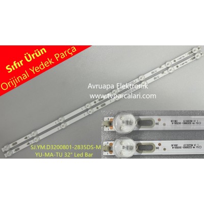 06VM-D5-116T07V3C-181106N6-02231-YM. D320S02-16414-DR1011, SJ.YM.D3200801-2835DS-M, YUMATU Tv Led Bar