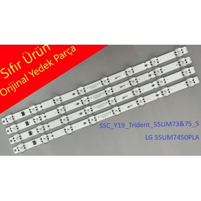 LG 55UM7450PLA Led bar, SSC_Y19_Trident_55UM73&75_S, Sıfır Led bar