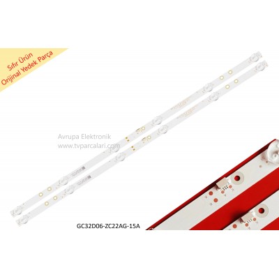 ALTUS AL32L 4960 4B, GRUNDIG 32GEH5900B Led bar, GC32D06-ZC22AG-15A, GC32D06-ZC22AG-15E Tv Panel ledleri ALTUS AL32L 4960 4B, GRUNDIG 32GEH5900B Led bar, GC32D06-ZC22AG-15A, GC32D06-ZC22AG-15E Tv Panel ledleri