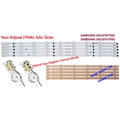 SAMSUNG UE32F4000AW Led bar, SHARP-FHD, D2GE-320SC1-R0, Sharp_FHD Tv ledleri SAMSUNG UE32F4000AW Led bar, SHARP-FHD, D2GE-320SC1-R0, Sharp_FHD Tv ledleri