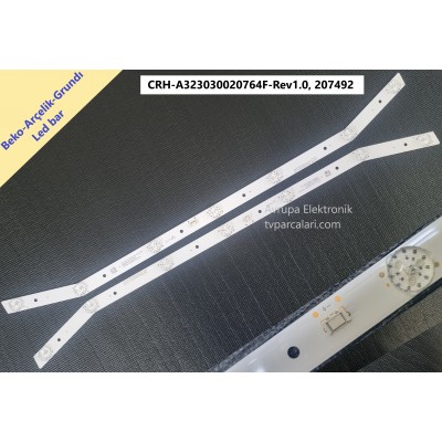 BEKO B32L 5745 4B Led bar, BEKO B32L 5711 5B0 Led bar, CRH-A323030020764F-Rev1.0 Tv ledleri BEKO B32L 5745 4B Led bar, BEKO B32L 5711 5B0 Led bar, CRH-A323030020764F-Rev1.0 Tv ledleri