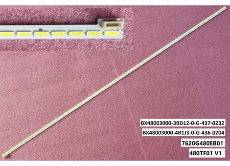 ARÇELİK A48 LB 8467 - A48 LW 8467 Led bar, 1 Parça E-Led - 480TF01 V1 ARÇELİK A48 LB 8467 - A48 LW 8467 Led bar, 1 Parça E-Led - 480TF01 V1