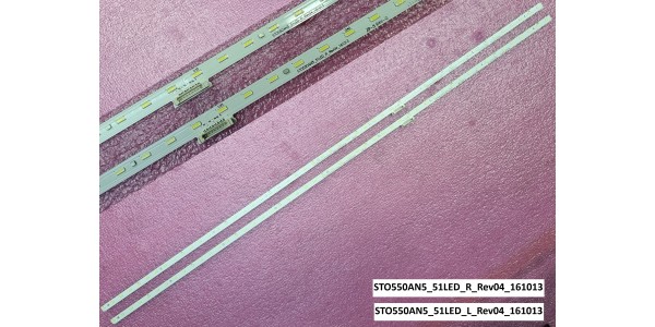 SONY KD-55XE7005 - KD-55XE7096 - KD-55XE8096 - KD-55XE8505 - KD-55XE8577 Orijinal LED Bar Takım , 60 cm Uzunluk