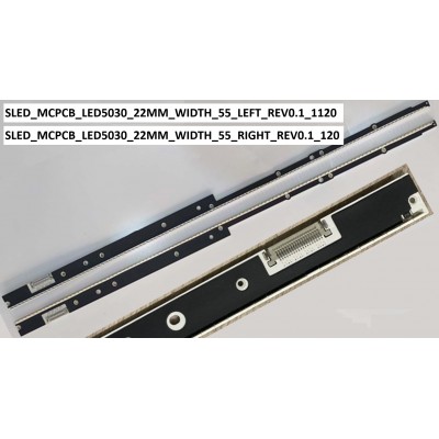 SAMSUNG UE55D7000 - UE55D7090LS - UE55D8000LS - UE55D8090 LED Bar - 2 Parça Set SAMSUNG UE55D7000 - UE55D7090LS - UE55D8000LS - UE55D8090 LED Bar - 2 Parça Set