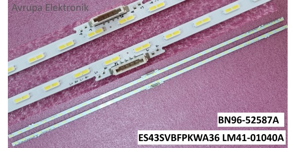 SAMSUNG UE43AU8000UXTK - UE43AU9000UXTK TV LED Bar - 2 Parça Set