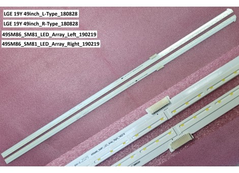 LG 49NANO816NA ve 49NANO866NA TV Led bar, 19Y 49inch_L-Type - R-Type LG 49NANO816NA ve 49NANO866NA TV Led bar, 19Y 49inch_L-Type - R-Type