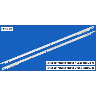 SAMSUNG UE46ES6100 - UE46ES6140 - UE46ES6200W - UE46ES6300W - UE46ES6340S LED Bar, 46NNB 3D-7032LED-MCPCB-L V2GE-460SMA-R3, 46NNB 3D-7032LED-MCPCB-R V2GE-460SMB-R3 SAMSUNG UE46ES6100 - UE46ES6140 - UE46ES6200W - UE46ES6300W - UE46ES6340S LED Bar, 46NNB 3D-7032LED-MCPCB-L V2GE-460SMA-R3, 46NNB 3D-7032LED-MCPCB-R V2GE-460SMB-R3