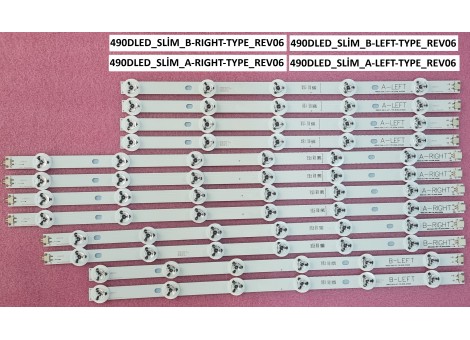 VESTEL 49FA9000 LED bar Takımı - VES490UNSL-3S-U01 - 12 Parça - 490DLED_Slim VESTEL 49FA9000 LED bar Takımı - VES490UNSL-3S-U01 - 12 Parça - 490DLED_Slim