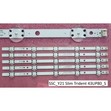 LG 43UP77006LB, 43NANO756PA TV LED Bar, 5 Parça set LG 43UP77006LB, 43NANO756PA TV LED Bar, 5 Parça set
