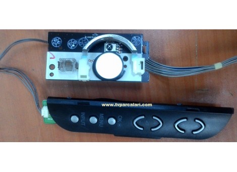 EAX43438801, EBR42597901, EBR4358 4801-S0, LG 42LG5000, 32LG5700, TUŞ TAKIMI VE KUMANDA ALICI GÖZ (IR SENSOR) EAX43438801, EBR42597901, EBR4358 4801-S0, LG 42LG5000, 32LG5700, TUŞ TAKIMI VE KUMANDA ALICI GÖZ (IR SENSOR)